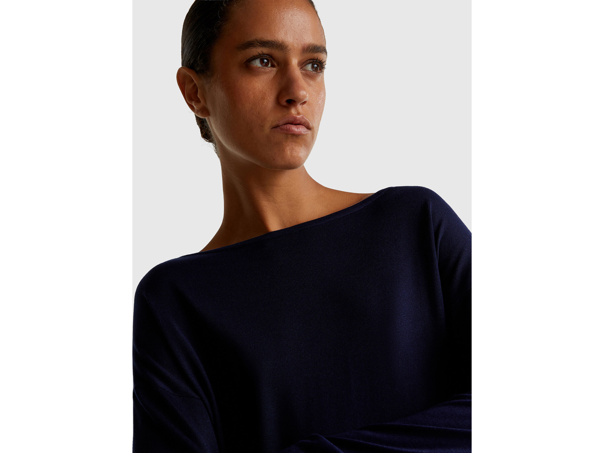 BOAT-NECK SWEAT.L/S Women image number 4